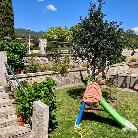 Apartamento Con Jardin Y Piscina Temporada Verano Privados Samieira Kültér fotó