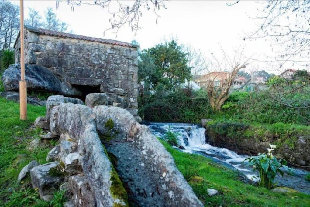 Apartamento Con Jardin Y Piscina Temporada Verano Privados Samieira Kültér fotó