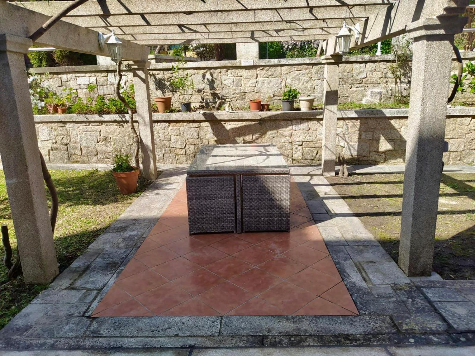 Apartamento Con Jardin Y Piscina Temporada Verano Privados Samieira Kültér fotó