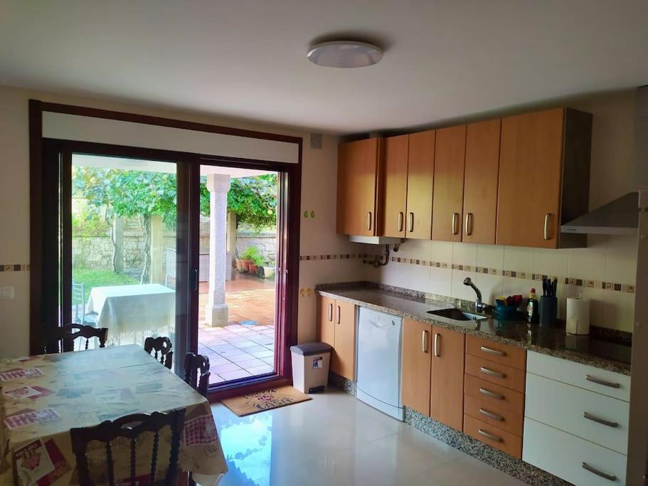 Apartamento Con Jardin Y Piscina Temporada Verano Privados Samieira Kültér fotó