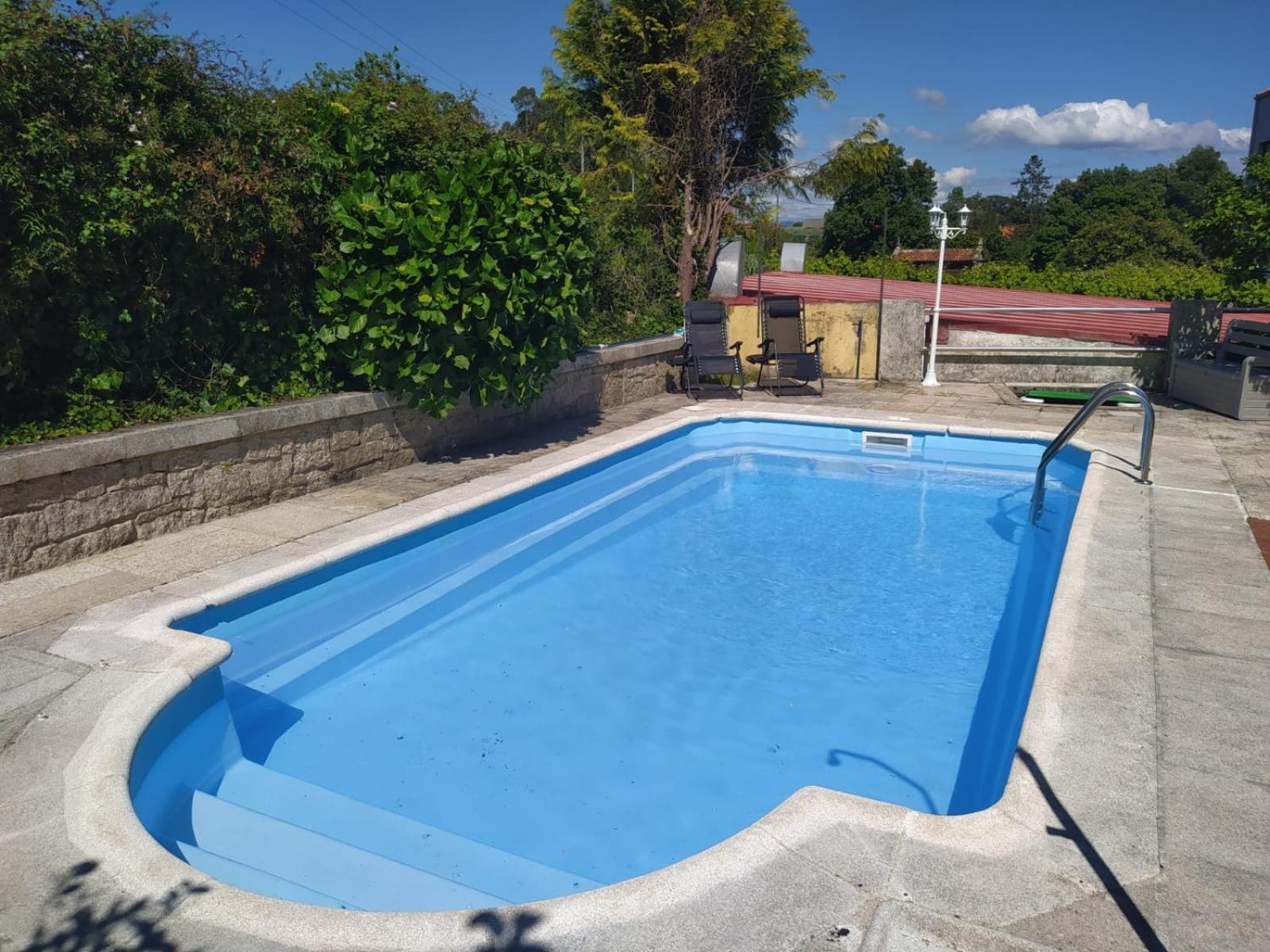 Apartamento Con Jardin Y Piscina Temporada Verano Privados Samieira Kültér fotó